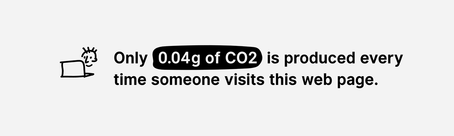 Duurzame Website - CO2-uitstoot