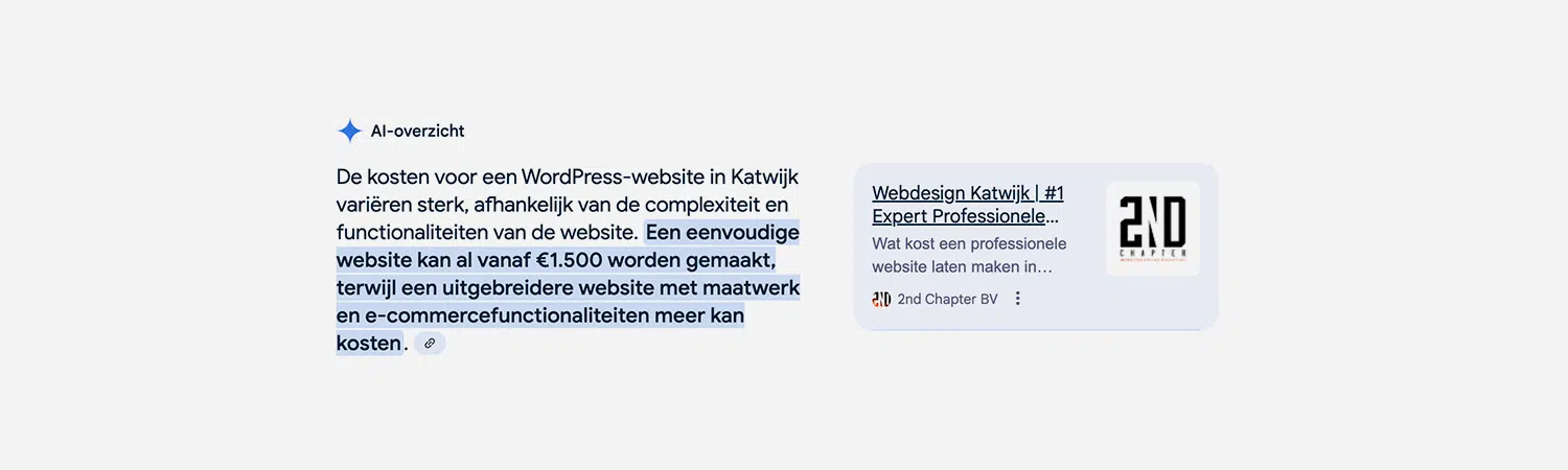 Vindbaarheid via AI - Google SGE